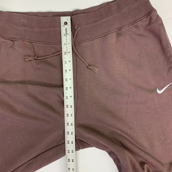 Nike Women's Phoenix Fleece Cotton Drawstring Tapered Elastic Joggers Size XL - Picture 12 of 13